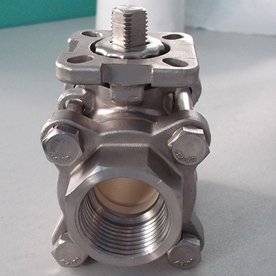 高平台内螺纹陶瓷球阀